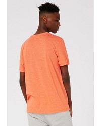 Мужская оранжевая футболка от Topman