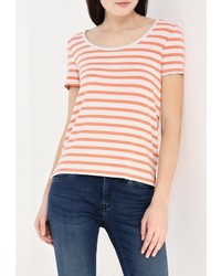 Женская оранжевая футболка от Vila