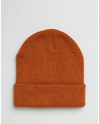 Мужская оранжевая шапка от Asos