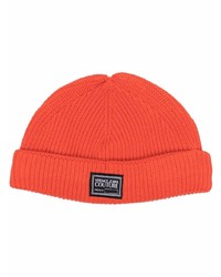 Мужская оранжевая шапка от VERSACE JEANS COUTURE