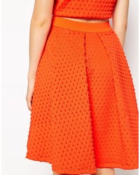 Оранжевая юбка от Fashion Union