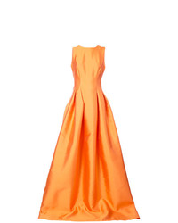 Оранжевое вечернее платье от Sachin + Babi
