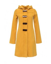 Женское оранжевое пальто от Fontana 2.0