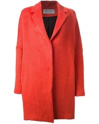 Женское оранжевое пальто от Gianluca Capannolo