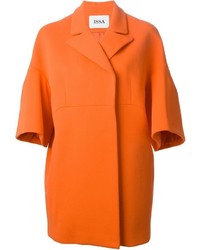 Женское оранжевое пальто от Issa