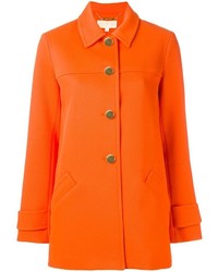 Женское оранжевое пальто от MICHAEL Michael Kors