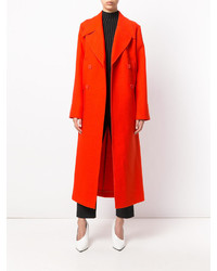 Женское оранжевое пальто от Stella McCartney