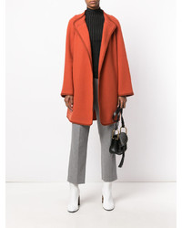 Женское оранжевое пальто от Chloé