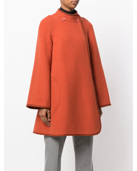 Женское оранжевое пальто от Chloé