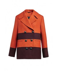 Женское оранжевое пальто от Soeasy