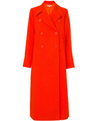 Женское оранжевое пальто от Stella McCartney