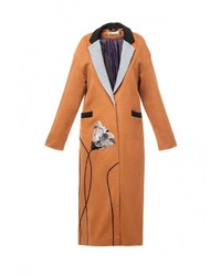 Женское оранжевое пальто от Yukostyle