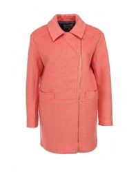 Женское оранжевое пальто от Yumi