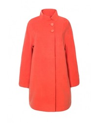 Женское оранжевое пальто от Спартак