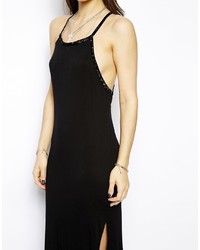 Оранжевое платье-макси от Religion