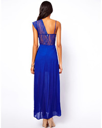 Оранжевое платье-макси от Asos