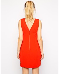 Оранжевое платье прямого кроя от Oasis
