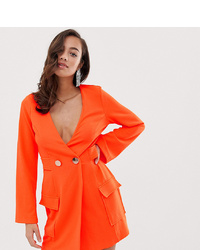 Оранжевое платье-смокинг от ASOS DESIGN