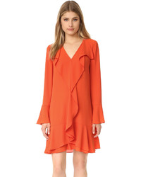 Оранжевое платье от BCBGMAXAZRIA