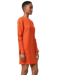 Оранжевое платье от Tibi