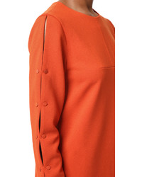 Оранжевое платье от Tibi