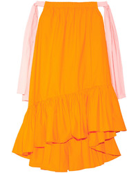 Оранжевое платье от MSGM