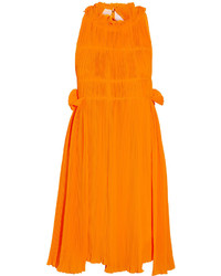 Оранжевое платье от Sonia Rykiel
