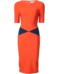 Оранжевое платье от Thierry Mugler