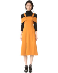 Оранжевое платье от Whistles