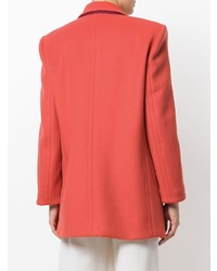 Женское оранжевое полупальто от Tomas Maier