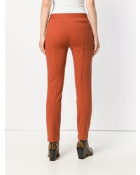 Женские оранжевые брюки-галифе от Tory Burch