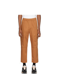 Оранжевые брюки карго от Kenzo