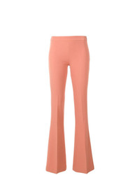 Оранжевые брюки-клеш от Blanca