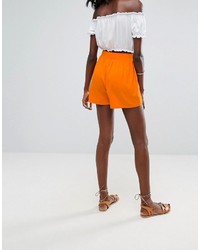 Оранжевые брюки-кюлоты от Asos