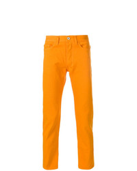 Оранжевые брюки чинос от Band Of Outsiders