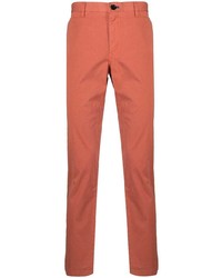 Оранжевые брюки чинос от Paul Smith