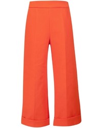 Женские оранжевые брюки от DELPOZO