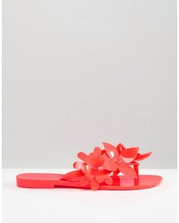 Оранжевые вьетнамки от Melissa