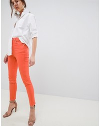 Женские оранжевые джинсы от ASOS DESIGN
