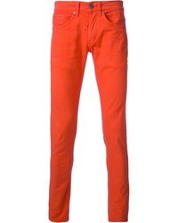 Мужские оранжевые джинсы от Dondup