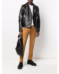 Мужские оранжевые джинсы от Diesel