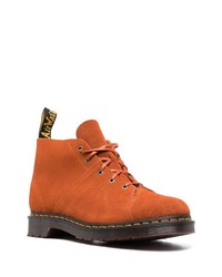 Мужские оранжевые замшевые повседневные ботинки от Dr. Martens