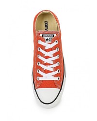 Женские оранжевые кеды от Converse