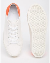 Женские оранжевые кеды от Asos