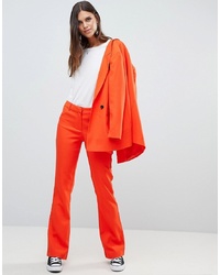 Женские оранжевые классические брюки от Y.a.s