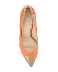 Оранжевые кожаные туфли от Loveless