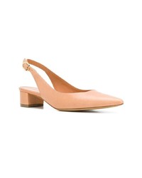 Оранжевые кожаные туфли от Mansur Gavriel