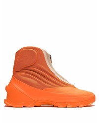 Мужские оранжевые кроссовки от adidas YEEZY