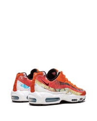 Мужские оранжевые кроссовки от Nike