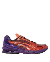 Мужские оранжевые кроссовки от Asics